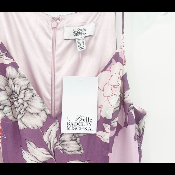 Belle -Badgley Mischka hi-low BNWT dress - Picture 3 of 6